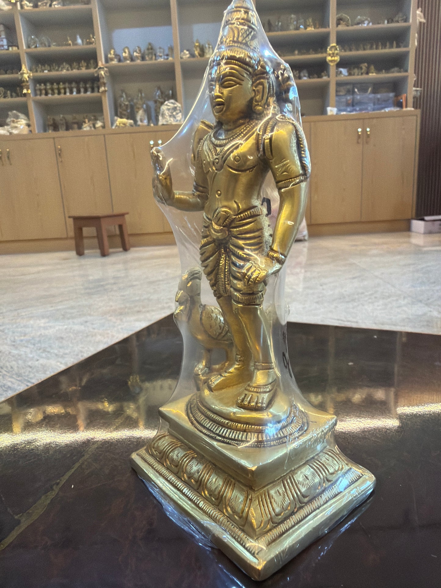 Subramanya Gold Finish ( 7 inches )