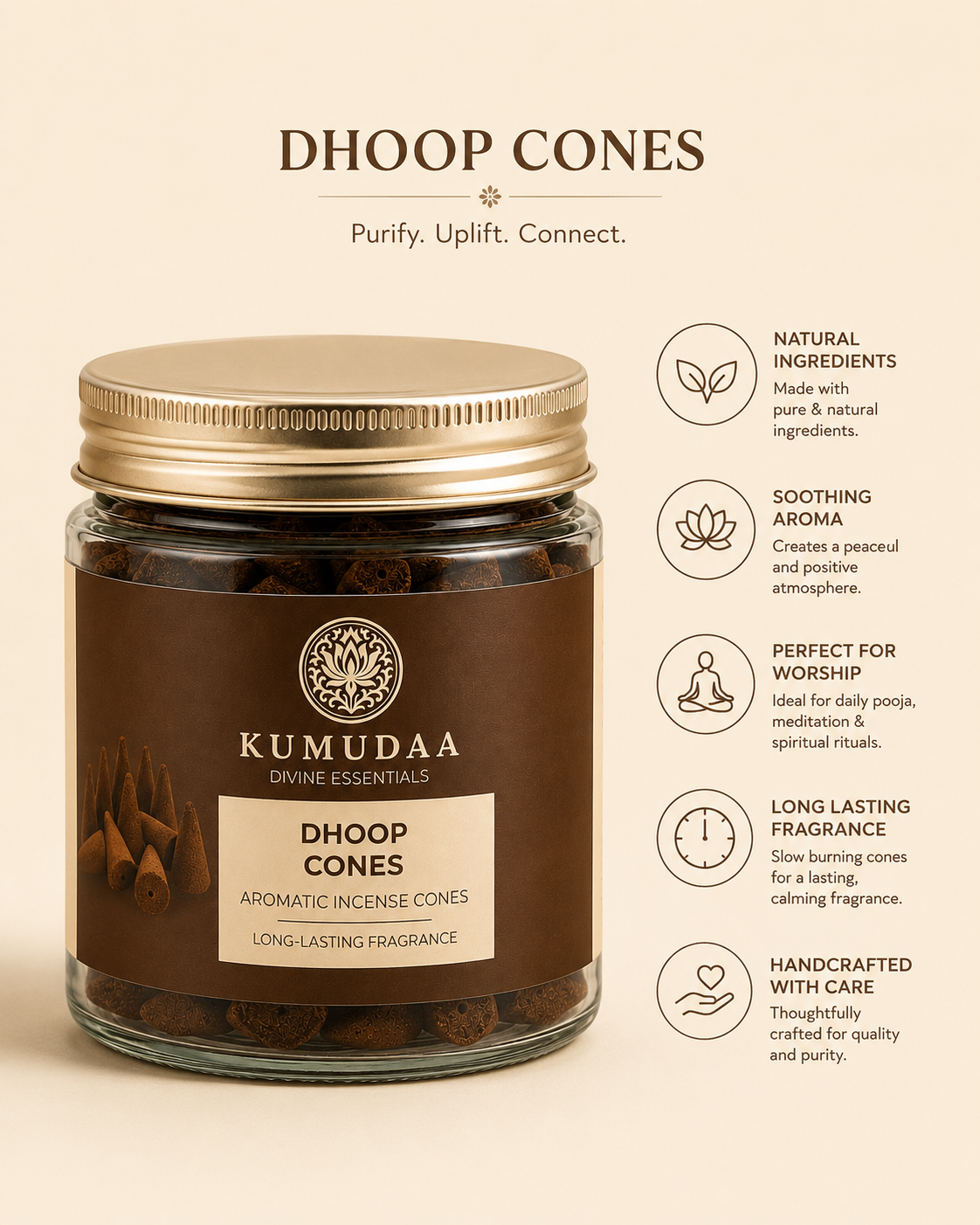Kumudaa Dhoop Cones