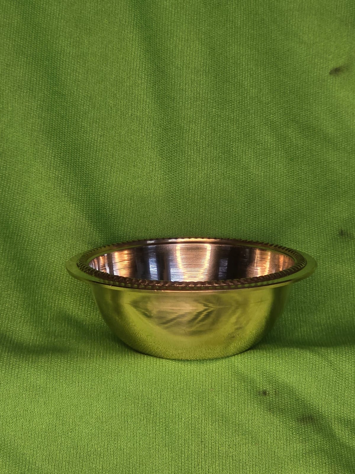 Brass heavy bowl in small size