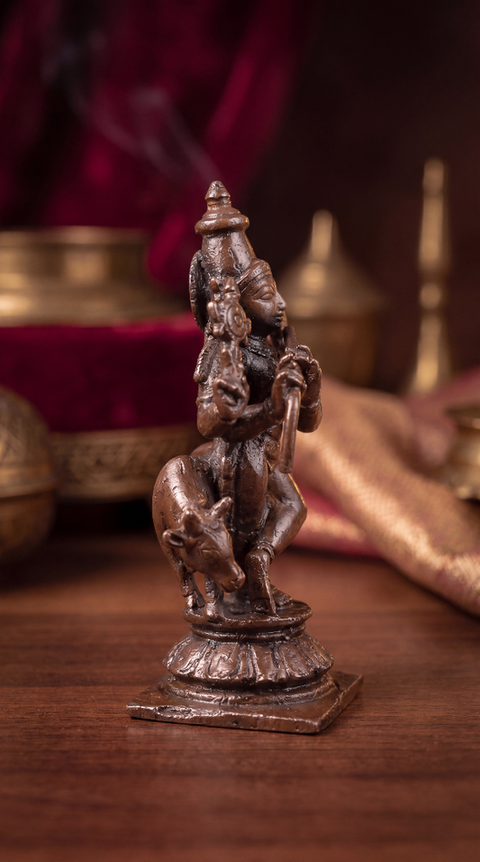 Krishna with Flute 3D Finish