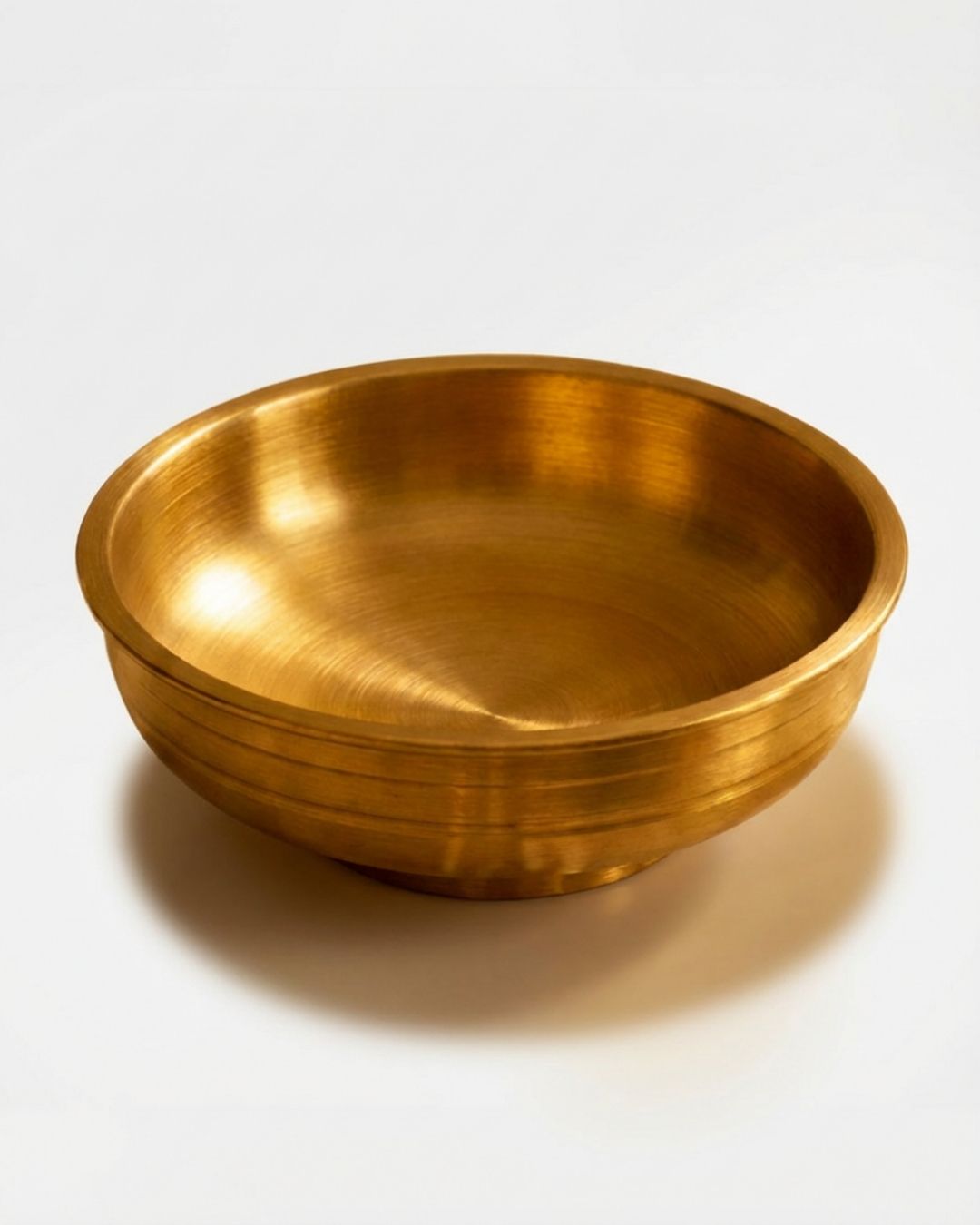 Small size heavy brass bowl