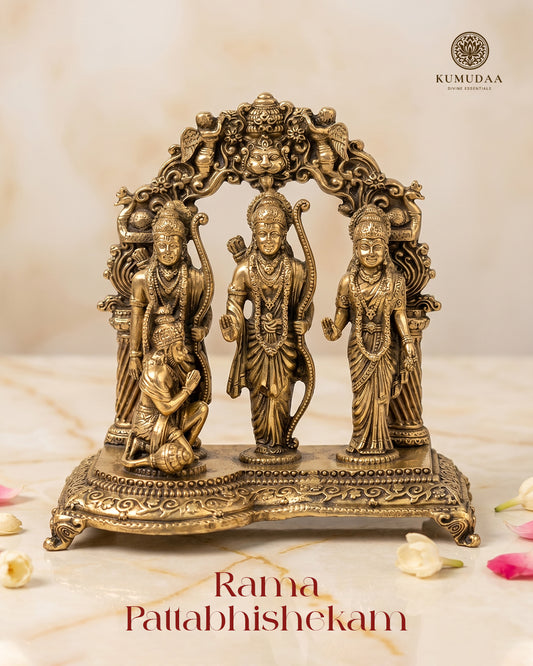 Rama Pattabhishekam Large – 3D Finish Idol