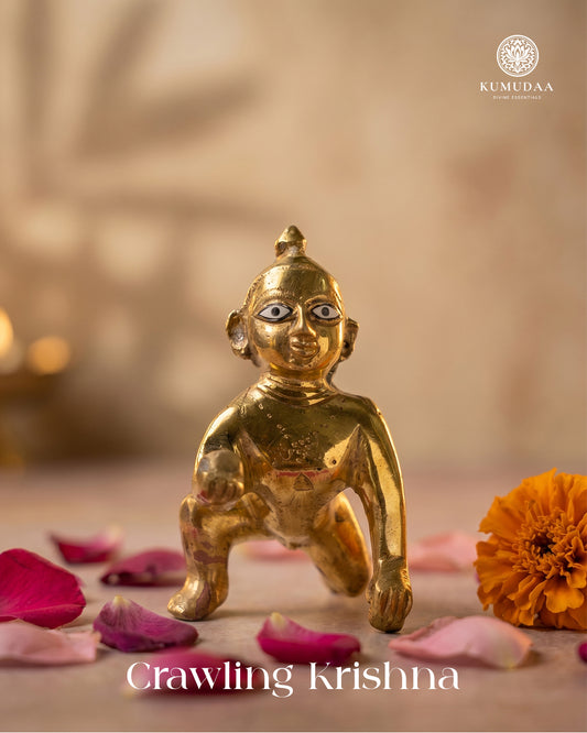 Crawling Krishna Idol – 6 Inches