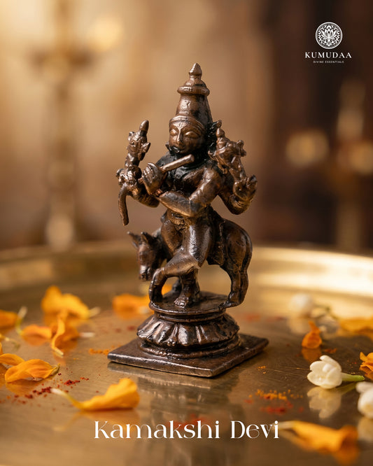 Kamakshi Devi – Copper Finish Idol