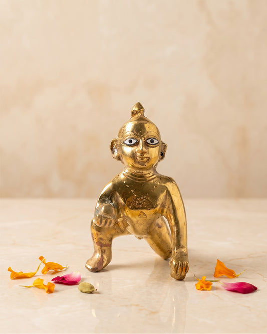 Crawling Krishna Idol – 6 Inches