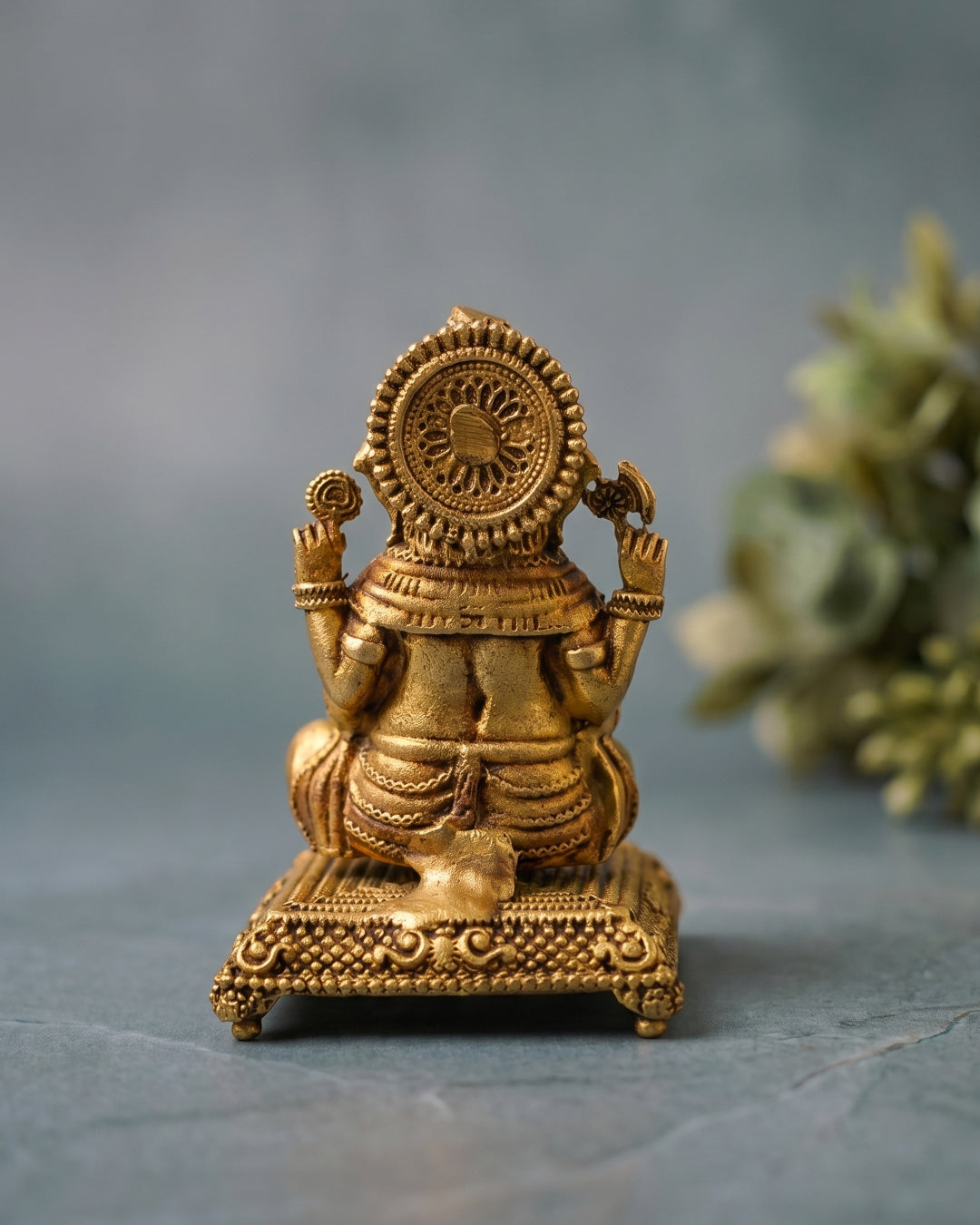 Ganesha Sitting – 3 Inches 3D Finish Idol