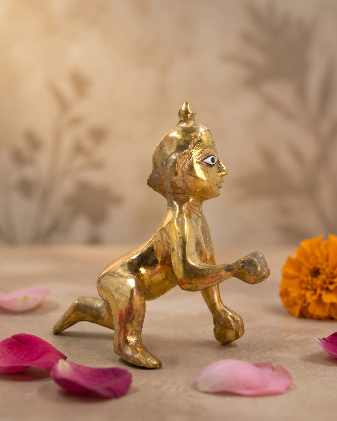 Crawling Krishna Idol – 6 Inches