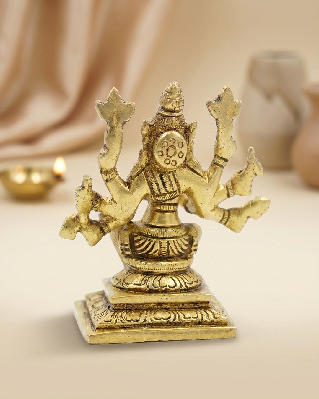 Varahi Devi – Sacred Antique Brass Idol