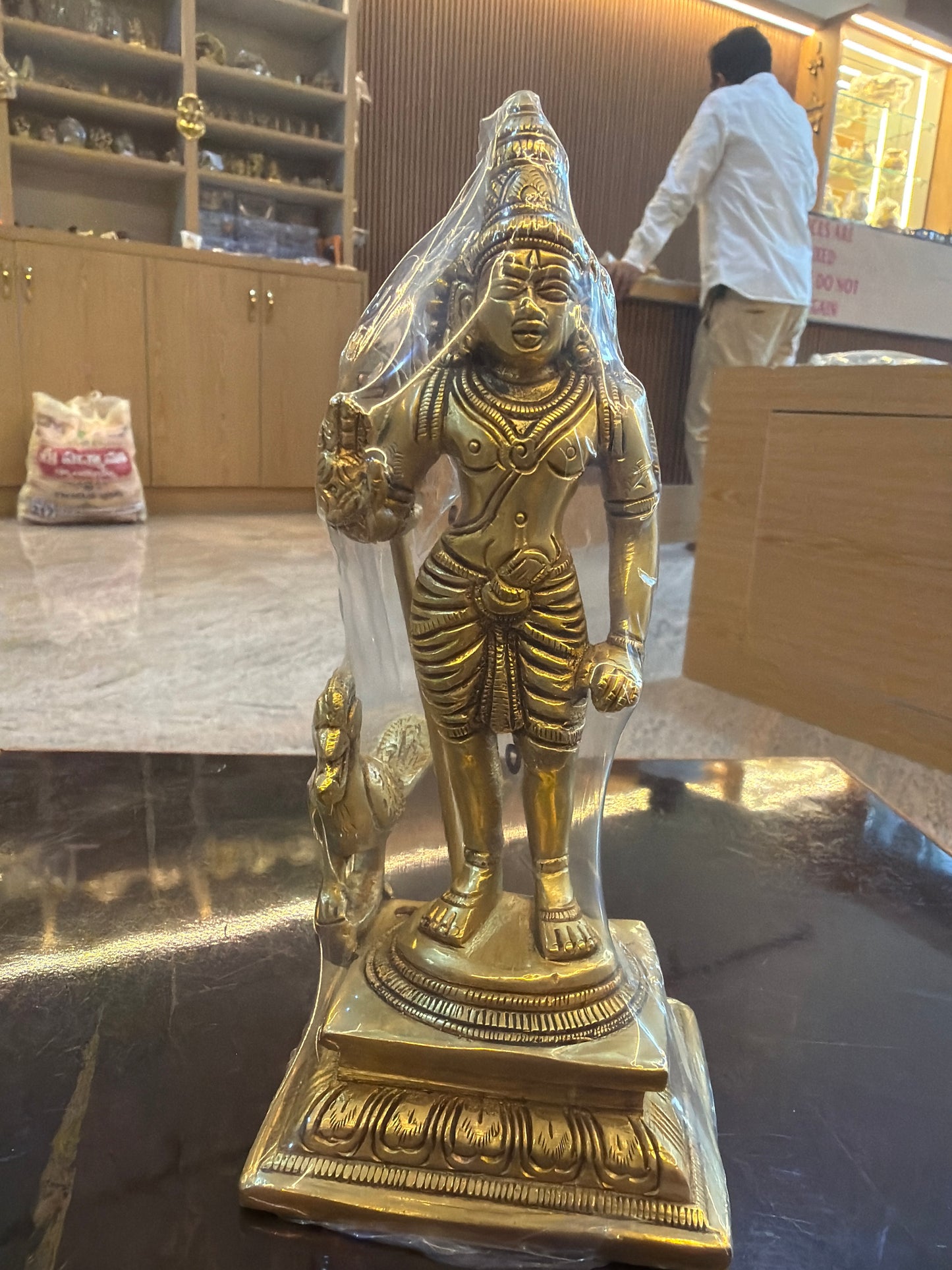 Subramanya Gold Finish ( 7 inches )
