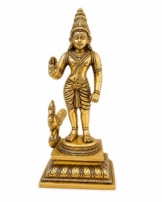 Subramanya Gold Finish ( 7 inches )