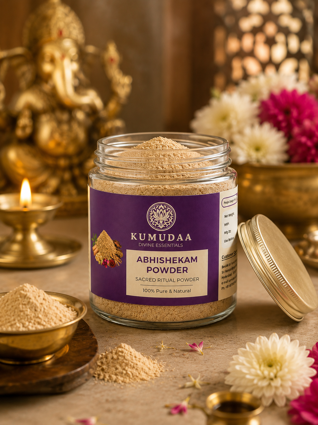 Kumudaa Abhishekam Powder