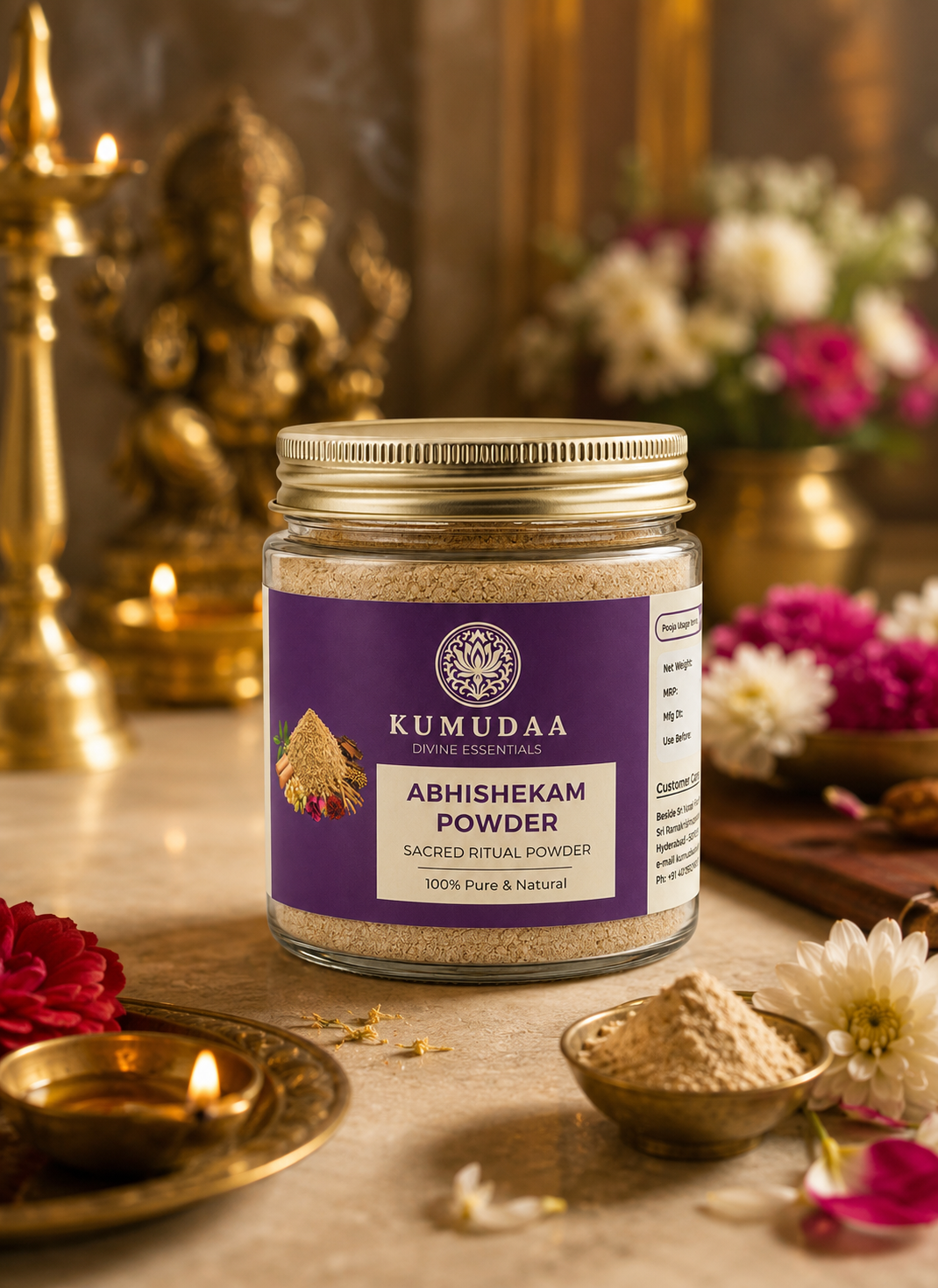 Kumudaa Abhishekam Powder