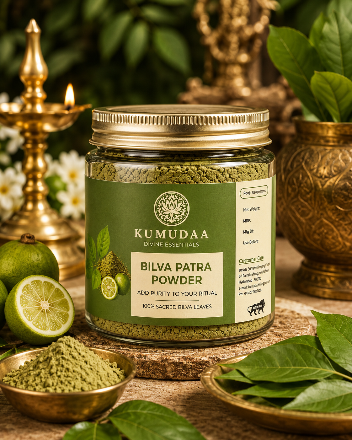 Kumudaa Bilva Patra Powder