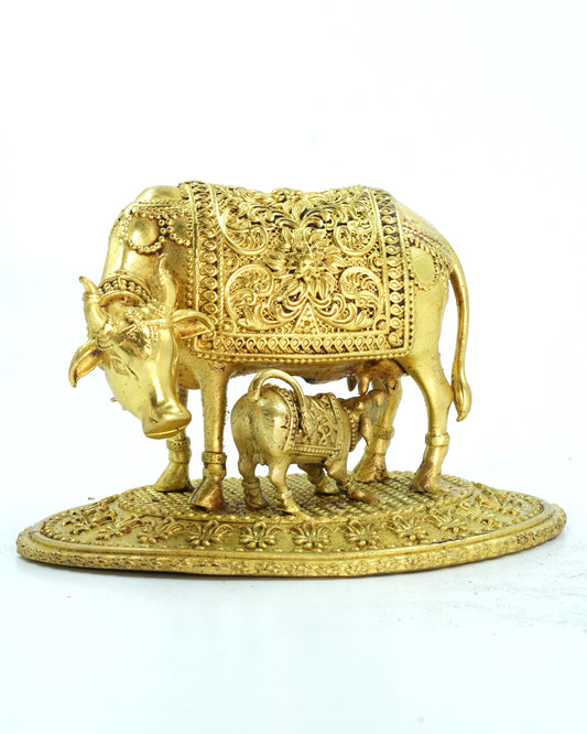 Kamadhenu Gold Finish Idol – 3D Finish