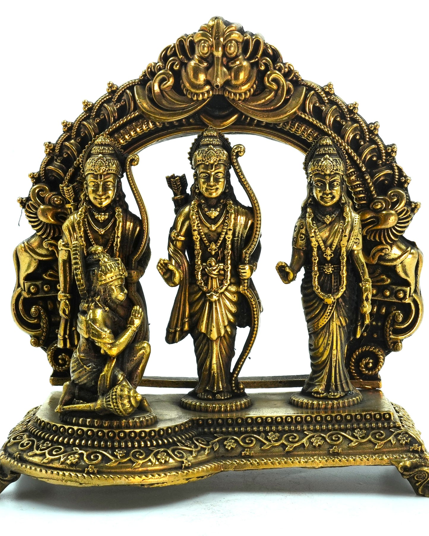 Rama Pattabhishekam (Small) – Divine Elegance in Compact Form