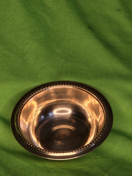 Brass heavy bowl in small size