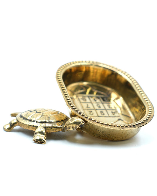 Brass Vastu Kuber Tortoise Bowl