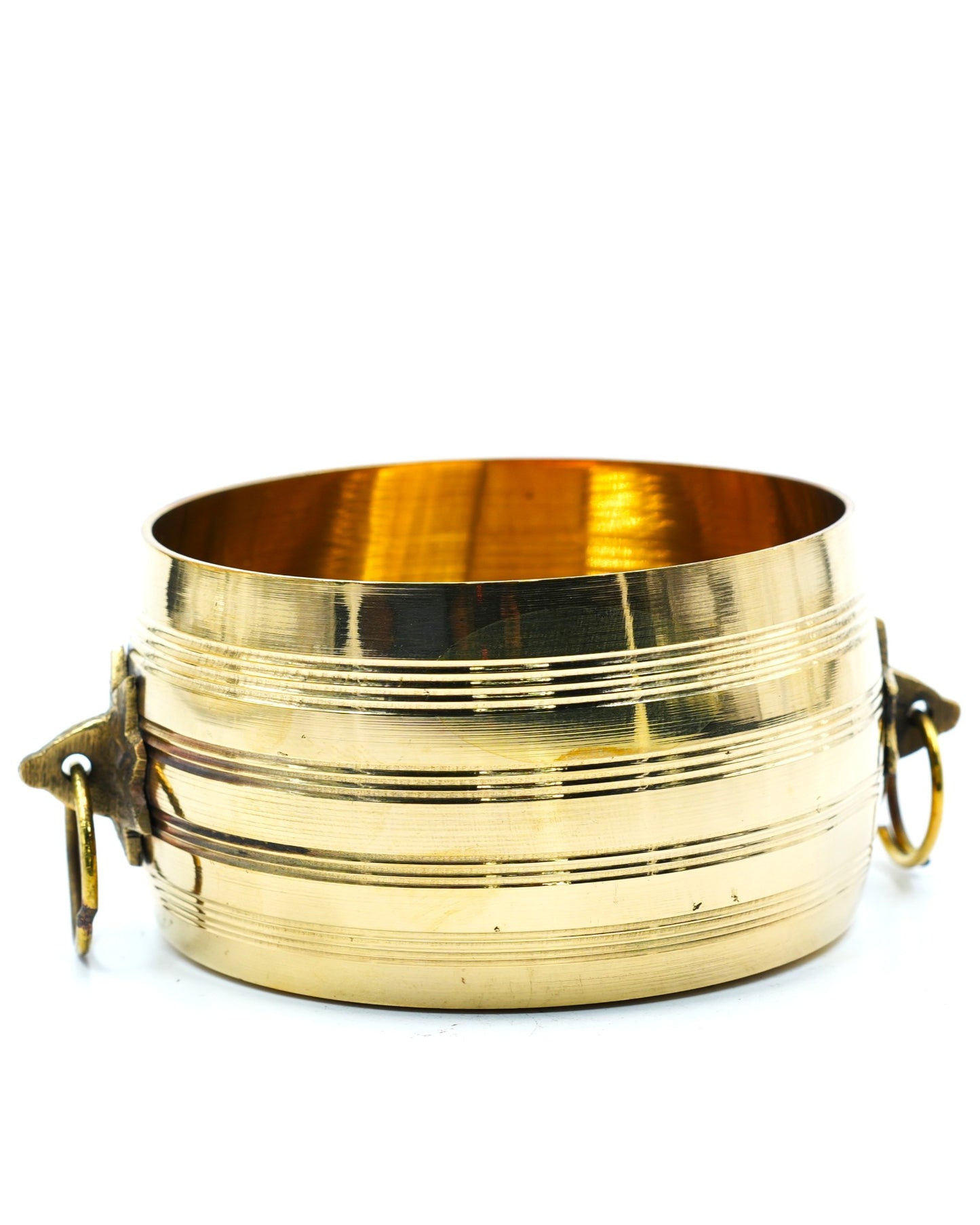 Pure brass medium  gangalam shape bowl