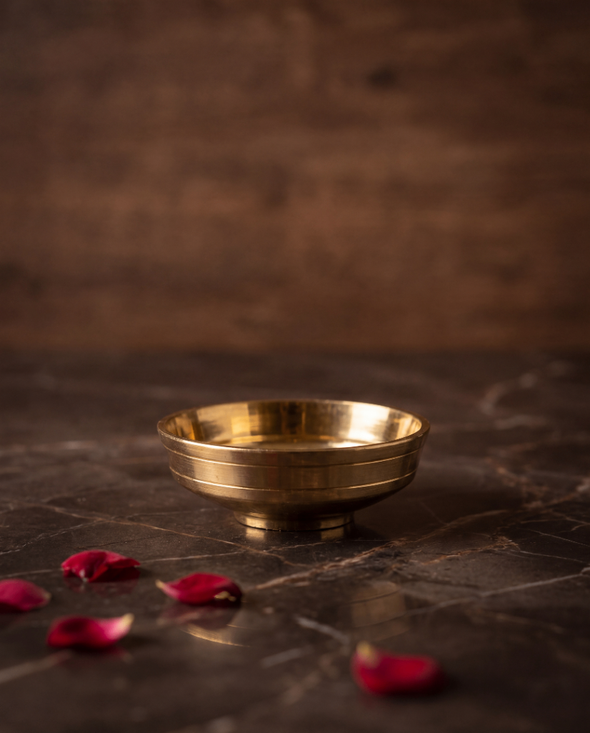 Handcrafted Brass Katori – 2.5 inches Diameter