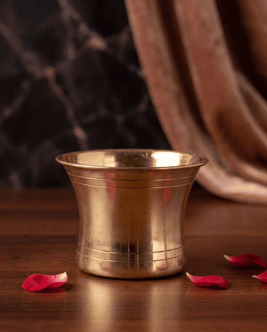 Classic Brass Pooja Lota (Traditional Ritual Vessel)