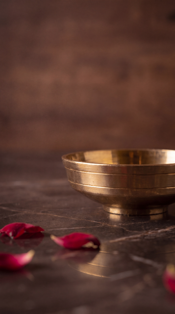 Handcrafted Brass Katori – 2.5 inches Diameter